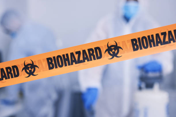 Professional Trauma Scene Cleanup technician working in Croydon, UT